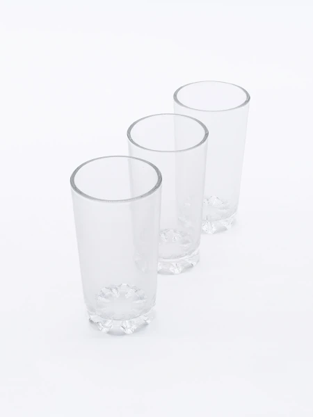 VASO TANDRA SET X3 PLATEADO