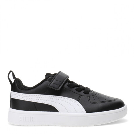 Championes Infantiles Puma Rickie AC PS Kids Negro - Blanco
