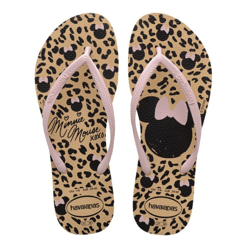 Sandalias Infantiles Havaianas Slim Disney Dorado