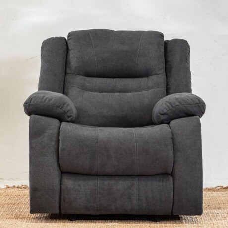 Sillón Reclinable 1 Cuerpos Renno Gris Sillón Reclinable 1 Cuerpos Renno Gris