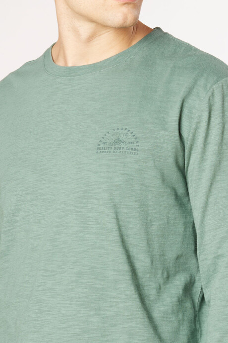 T-SHIRT M/L MUSO RUSTY Verde Oscuro