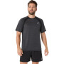 Polos Running Road SS Top Hombre Performance Black