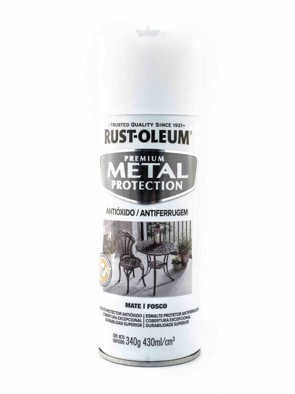 AEROSOL RUST OLEUM PROTECTOR-OXIDO BLANCO MATE- 340GRS N/A