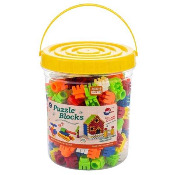 BLOQUE DIDÁCTICO x250 PUZZLE BLOCKS BLOQUE DIDÁCTICO x250 PUZZLE BLOCKS