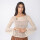 Top Reda Beige con Lurex