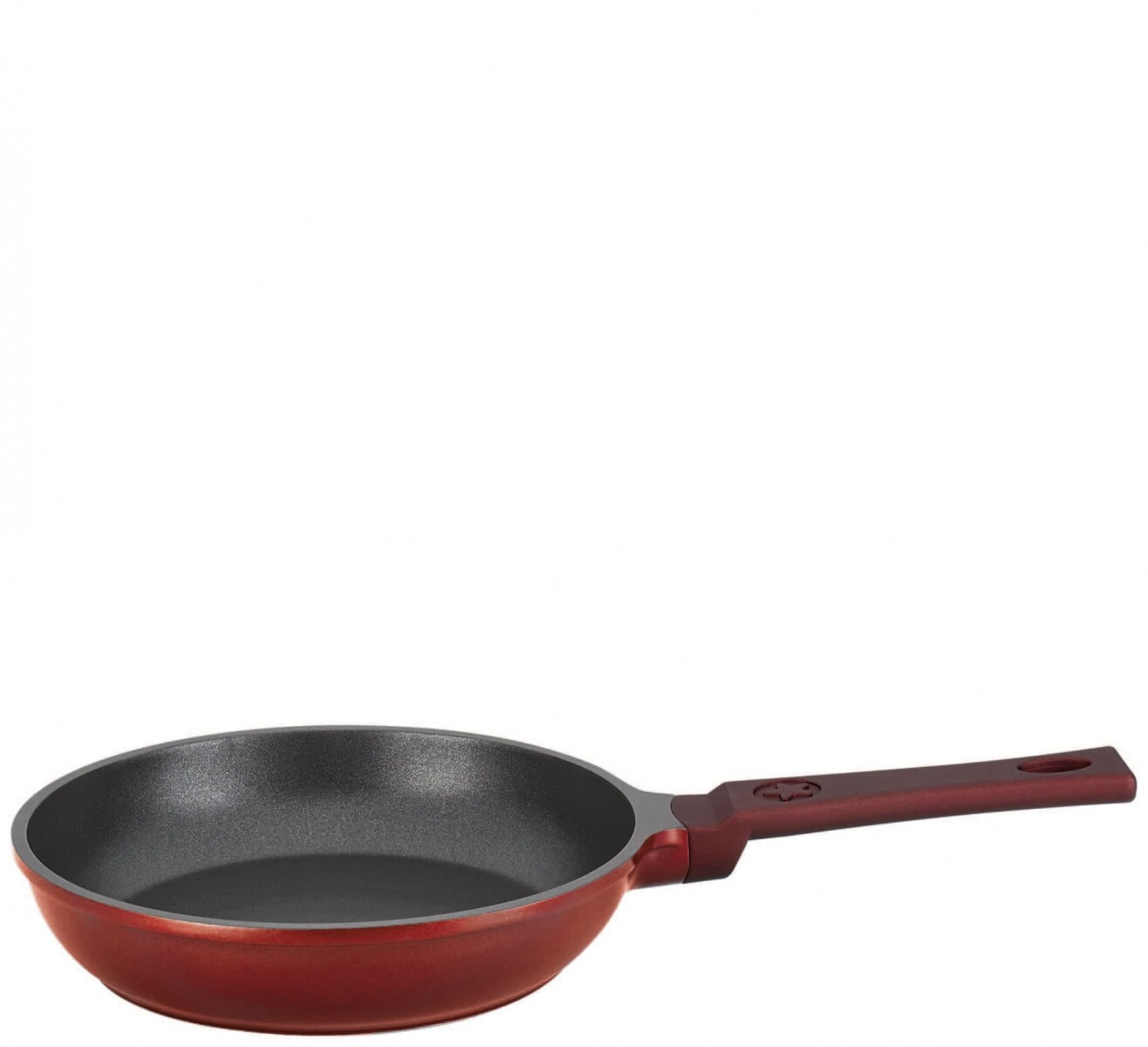 Mini Sarten Vulcano Rojo Metalico 18cm 