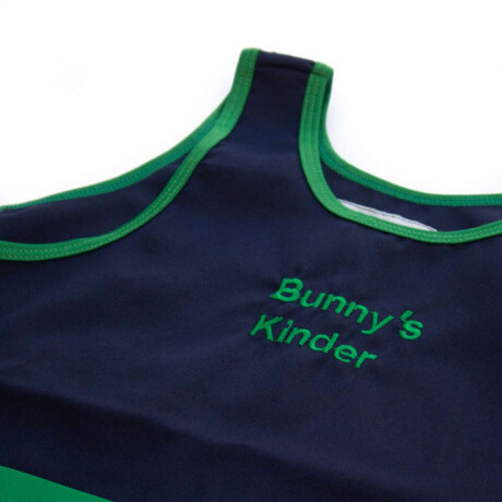 Delantal verde Bunny´s Kinder