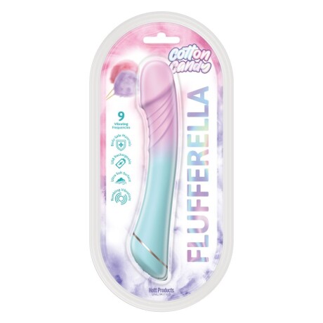 Vibrador Silicona Flufferella Cotton Candy Vibrador Silicona Flufferella Cotton Candy