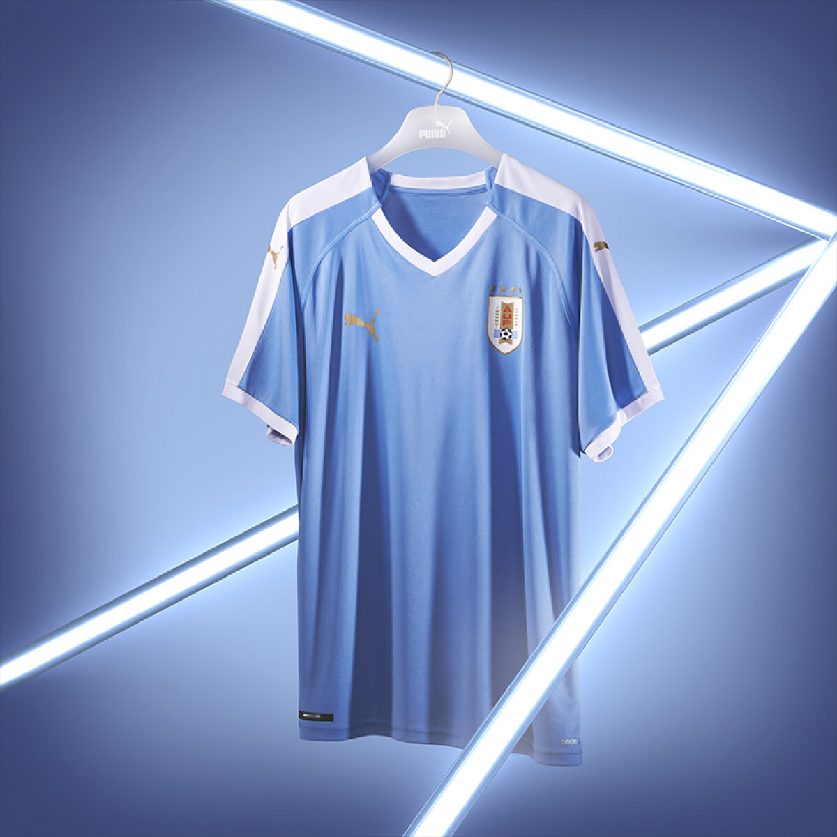 Uruguay shirt JR 75507701 - Celeste 