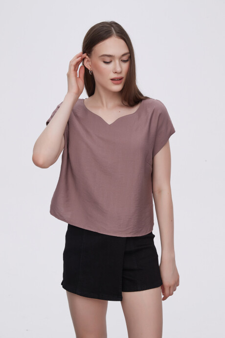 Blusa Elaisa Tostado