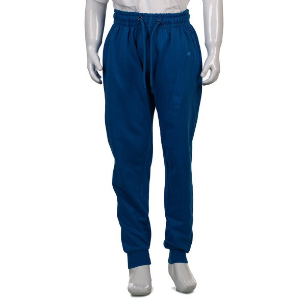 Austral Boy Cotton Jogging Pant- Blue Azul