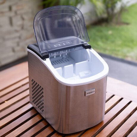 máquina de hielo inoxidable 12kg COLOR UNICO