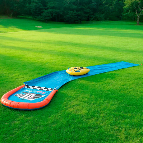 Deslizador Tobogán Agua Inflable Curvo 85x478 Jilong Deslizador Tobogán Agua Inflable Curvo 85x478 Jilong