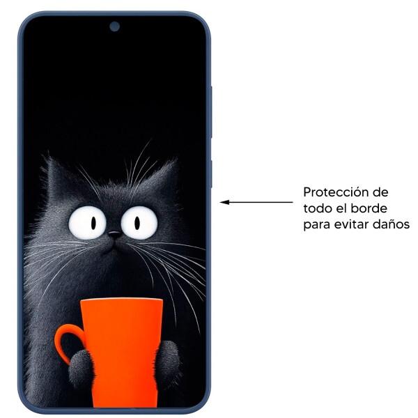Funda Para Galaxy S24 Fe Silicone Case Ef-ps721cbegww AZUL