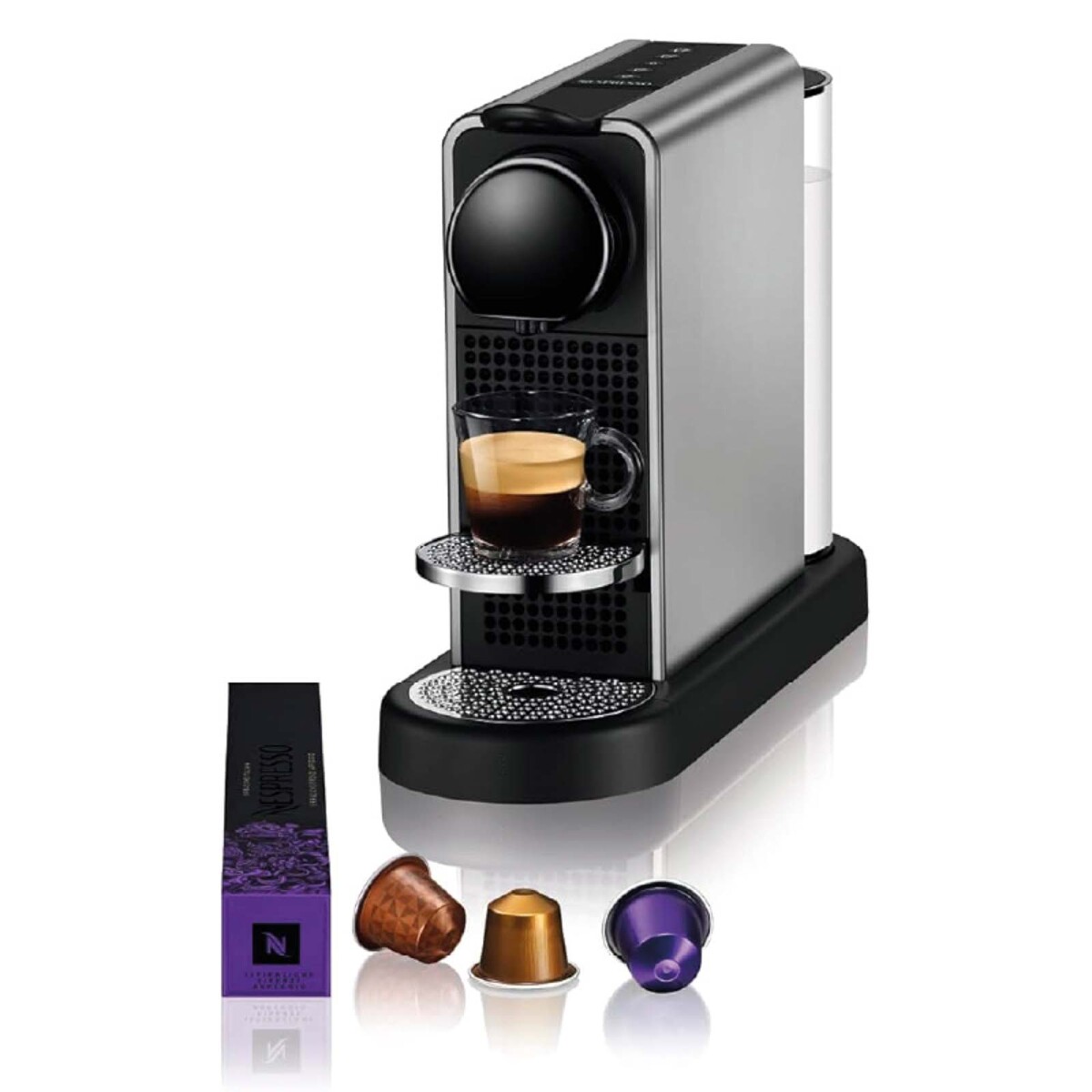 CAFETERA NESPRESSO - ACERO CITIZ PLATINUM CITIZD140 