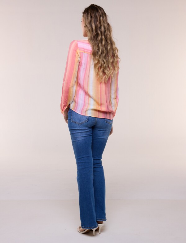 Blusa Nudo CORAL/MULTI