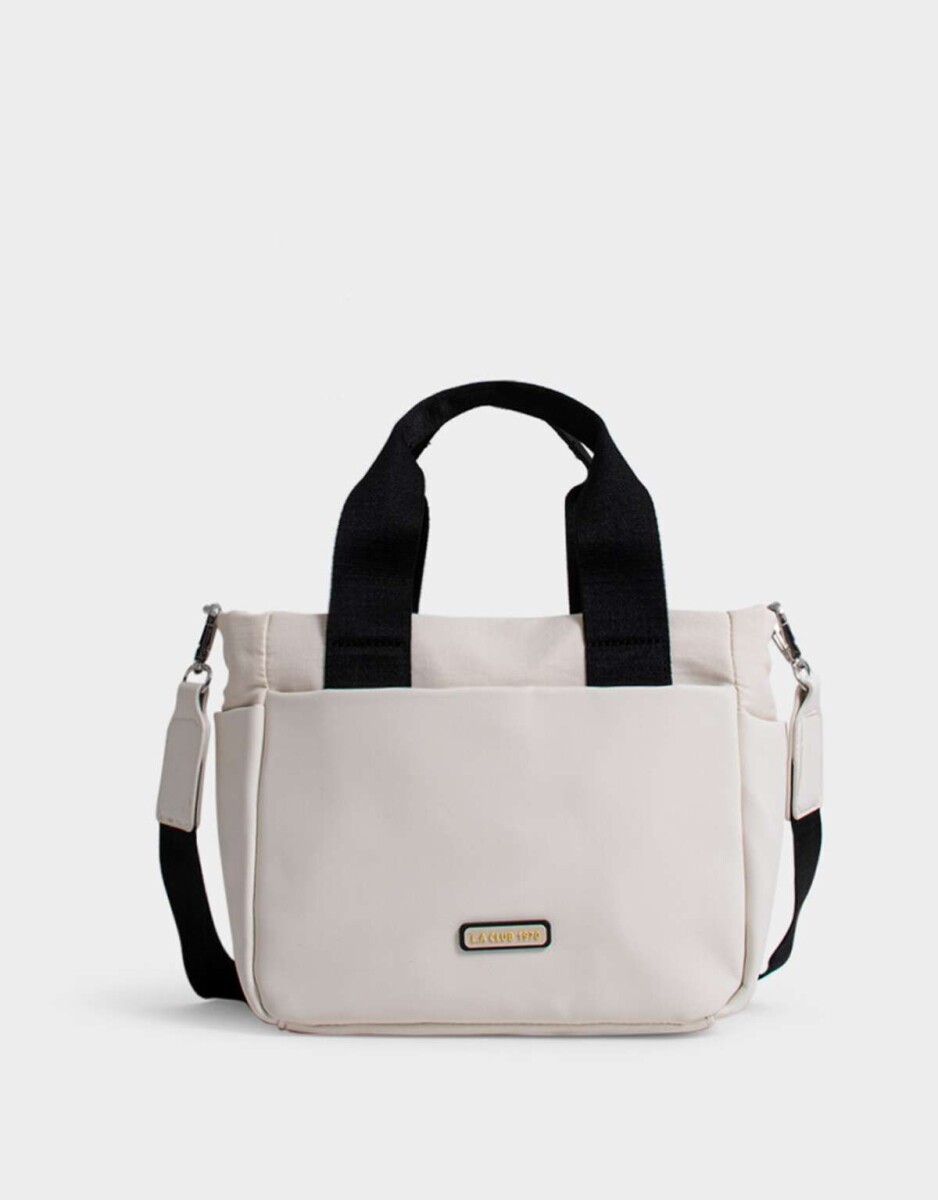 Cartera City Engomada - Marron Beige 