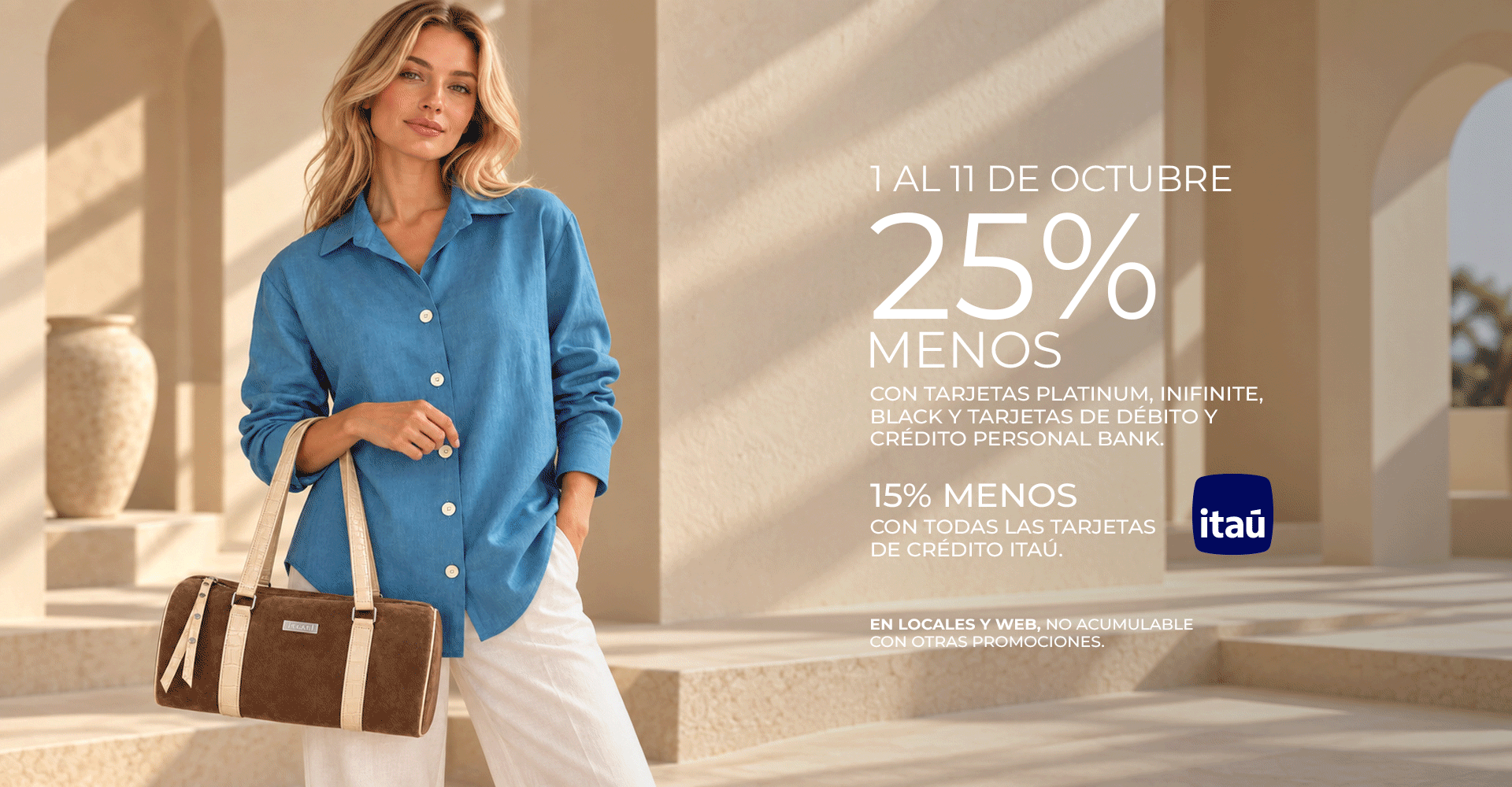 25% de descuento con Itaú