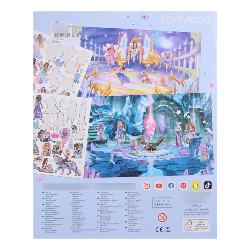 Libro De Stickers Top Model Stickerworld Libro De Stickers Top Model Stickerworld