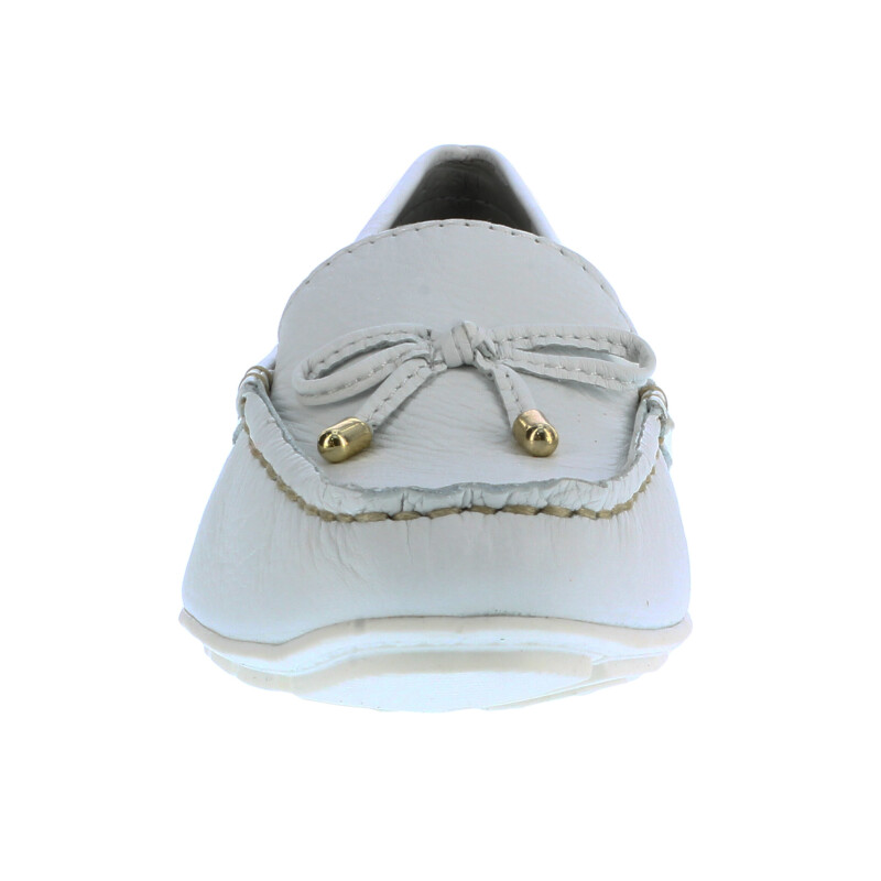 Zapato de Mujer Bottero Mocasin c/moñita Blanco