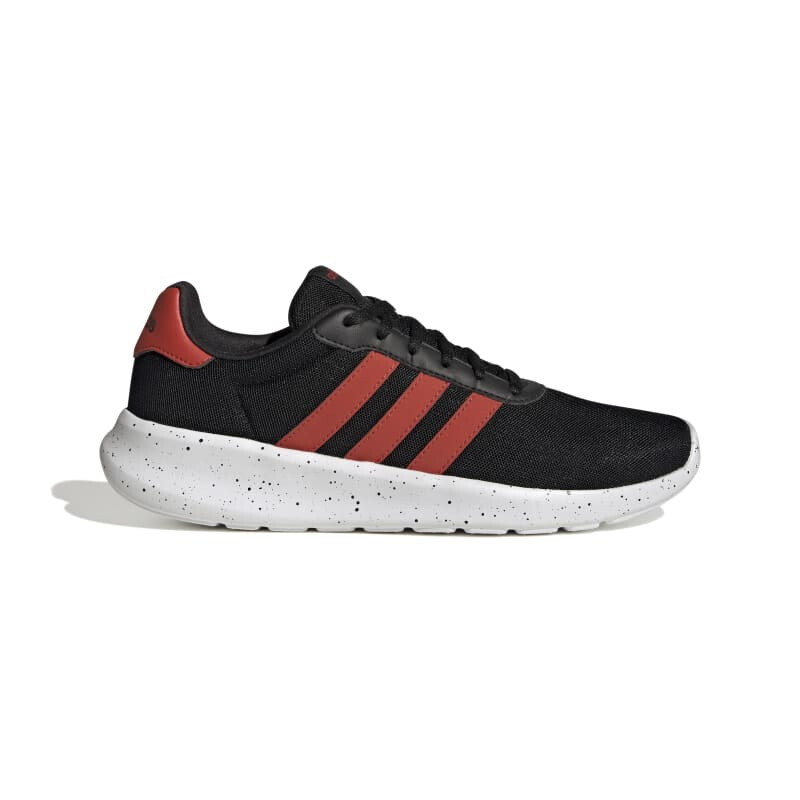 Championes Adidas Lite Racer 3.0 de Hombre - GX6743 Negro-rojo