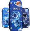 CARTUCHERA 1 PISO ESTAMPADO 3D Niño ASTRONAUTA AZUL