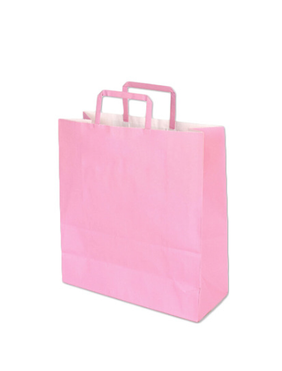 Bolsa lisa acuario 30x12x32 cm - PASTEL PINK 
