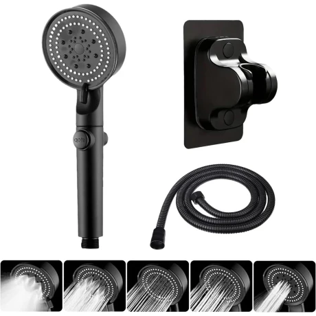 Cabezal de Ducha 5 en 1 con Soporte AJJQ-038 001