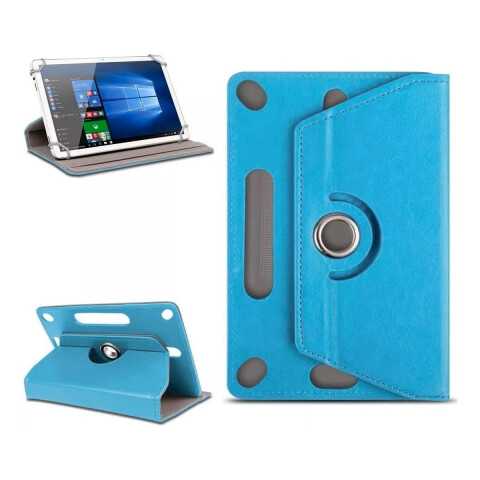 Estuche Funda Protector Tablet Plegable 8 9 Pulgadas 360º Variante Color Celeste