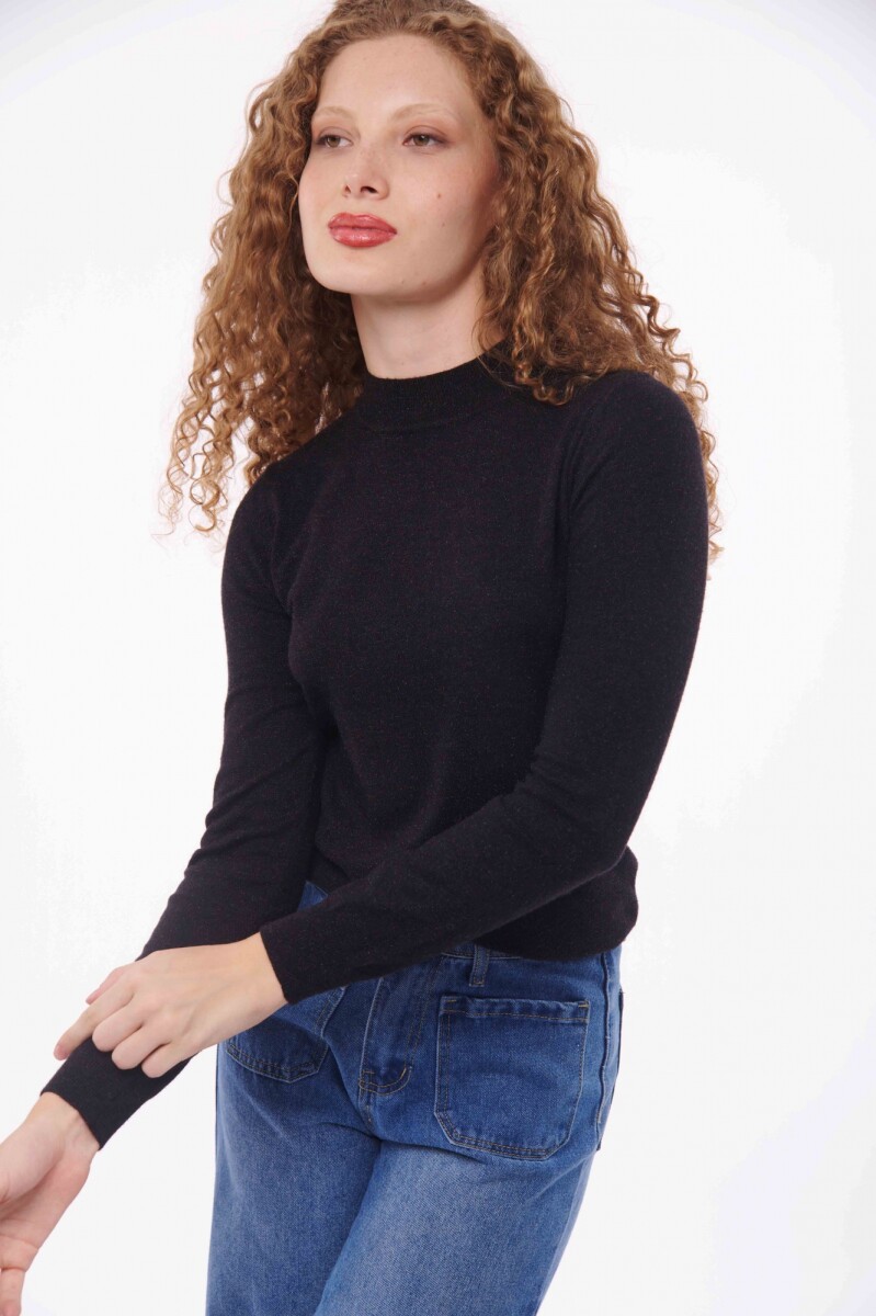 POLERA ITALIA - NEGRO 