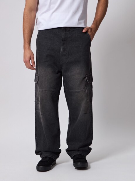 PANTALON DENIM LENNY NEGRO JEAN
