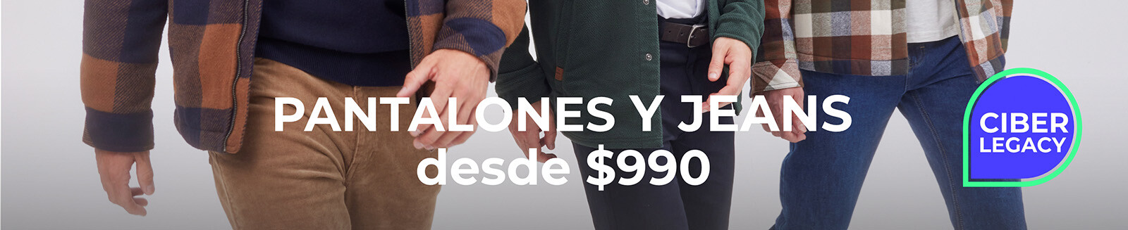 CIBERLEGACY - Pantalones y jeans para ellos