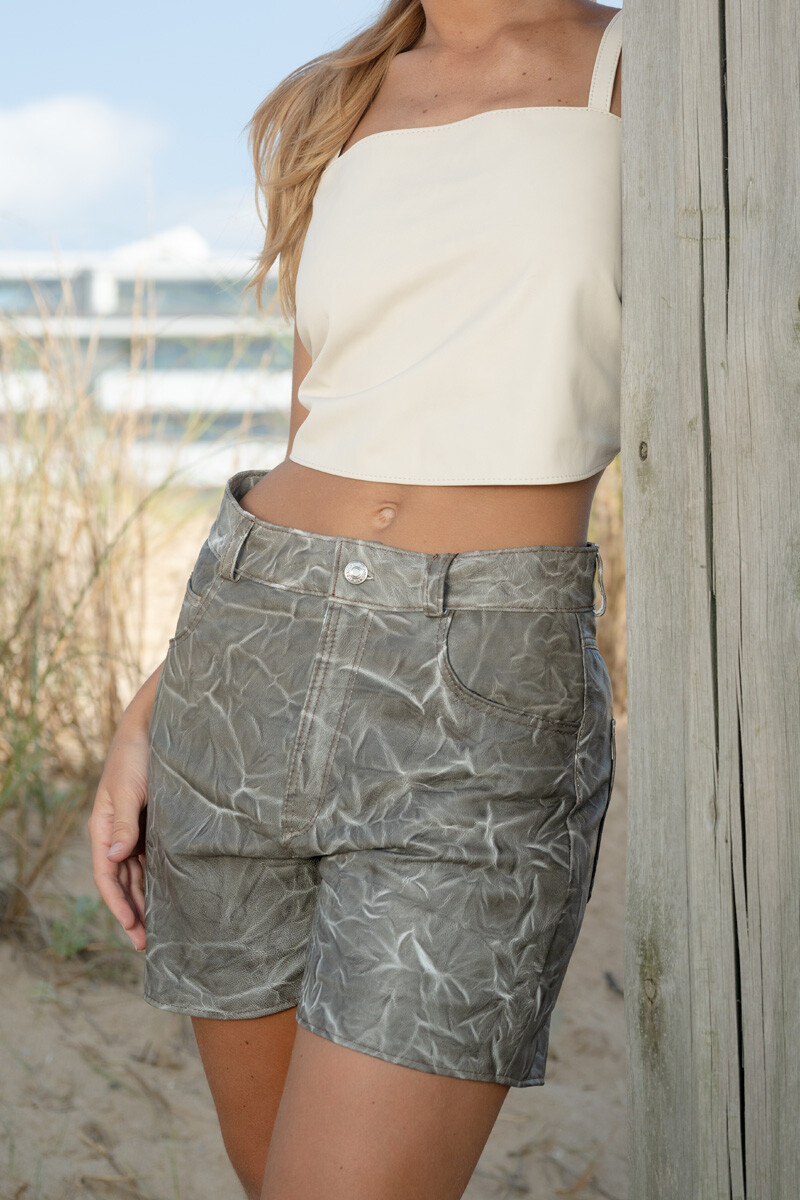 Short Mery Gris gastado