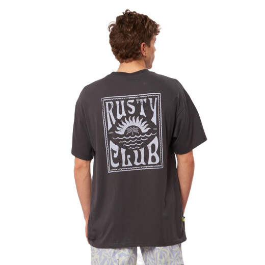 Remera Rusty Kiran - Gris oscuro Remera Rusty Kiran - Gris oscuro