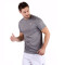 T-SHIRT BASIC GIRLS TRNG rosa pot melang GRIS CLARO/NEGRO/NARANJA