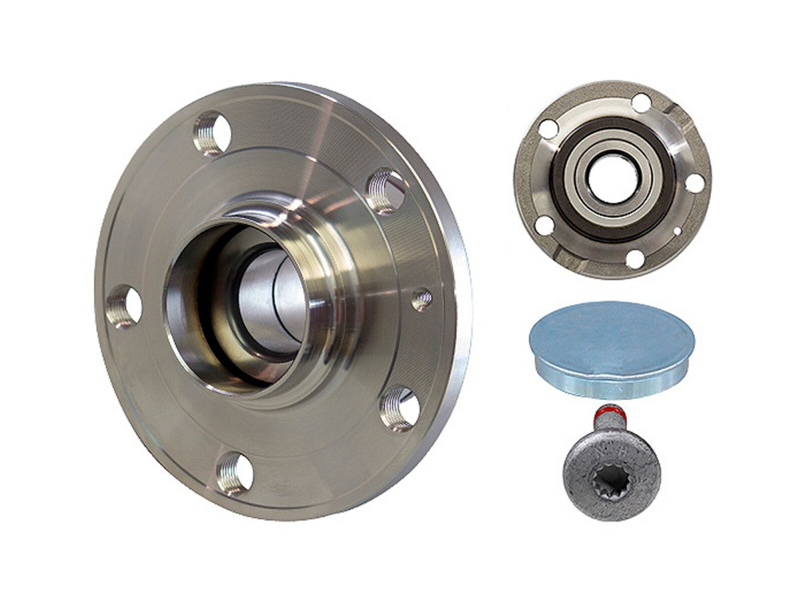 Rueda Trasera Maza Audi A3/Q3 Volks Vento/Tiguan/Passat 03-25 Ext Ø136.4 x Int Ø32 