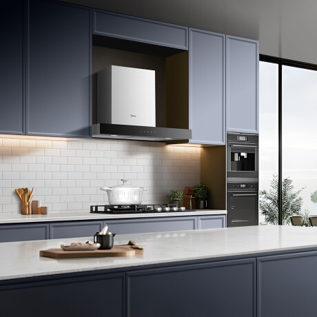 Campana extractora purificadora 60cm Midea MH60M77ET22MB Campana extractora purificadora 60cm Midea MH60M77ET22MB