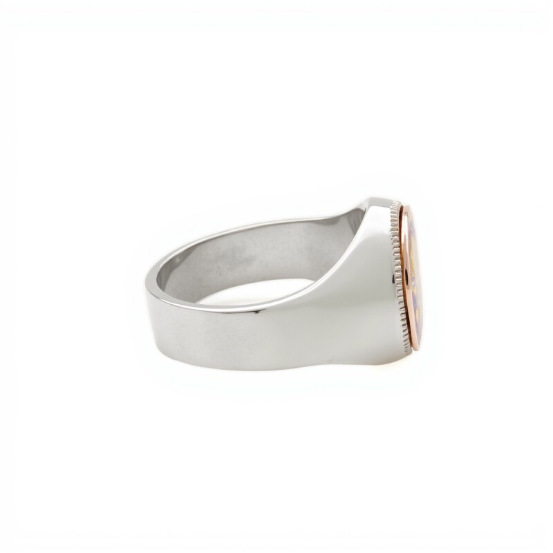 Anillo Profesión Nurse-Plata y Oro-Sin Piedra-AP5008 sinpiedra