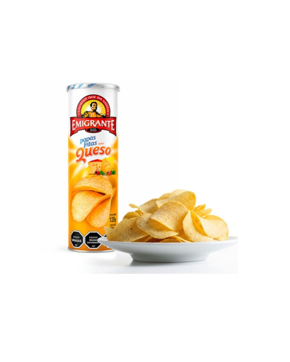 PAPAS FRITAS SABOR QUESO 120G 