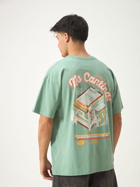 REMERA CANTINA VERDE