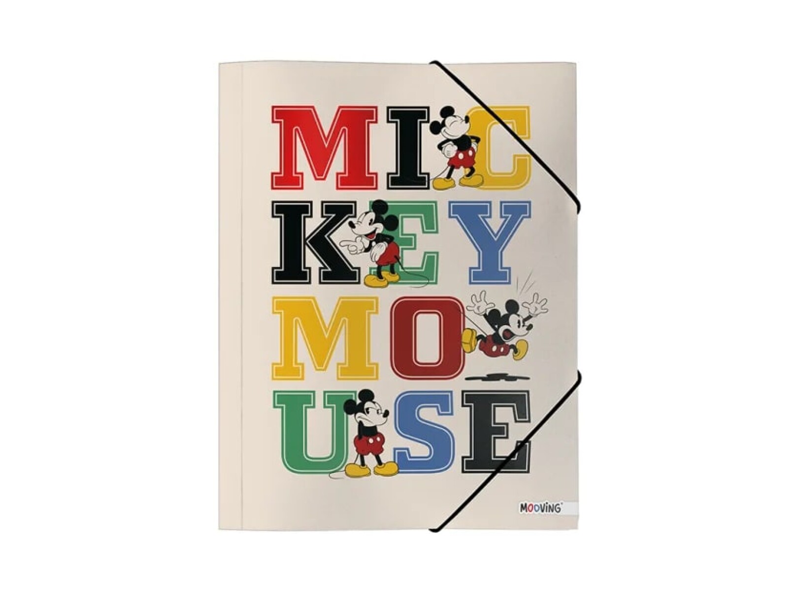 Carpeta con Elastico Licencias - Mickey Mouse Nº1 