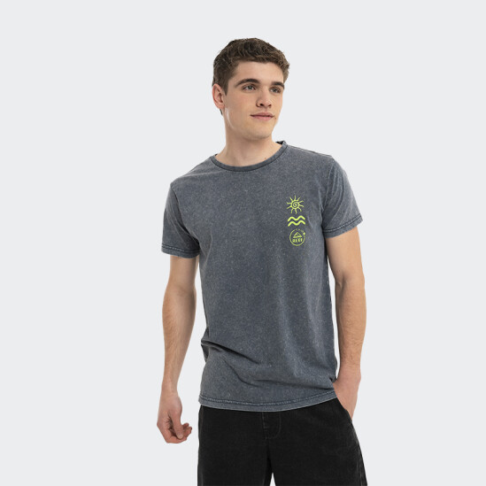 Remera Reef Classic Gris