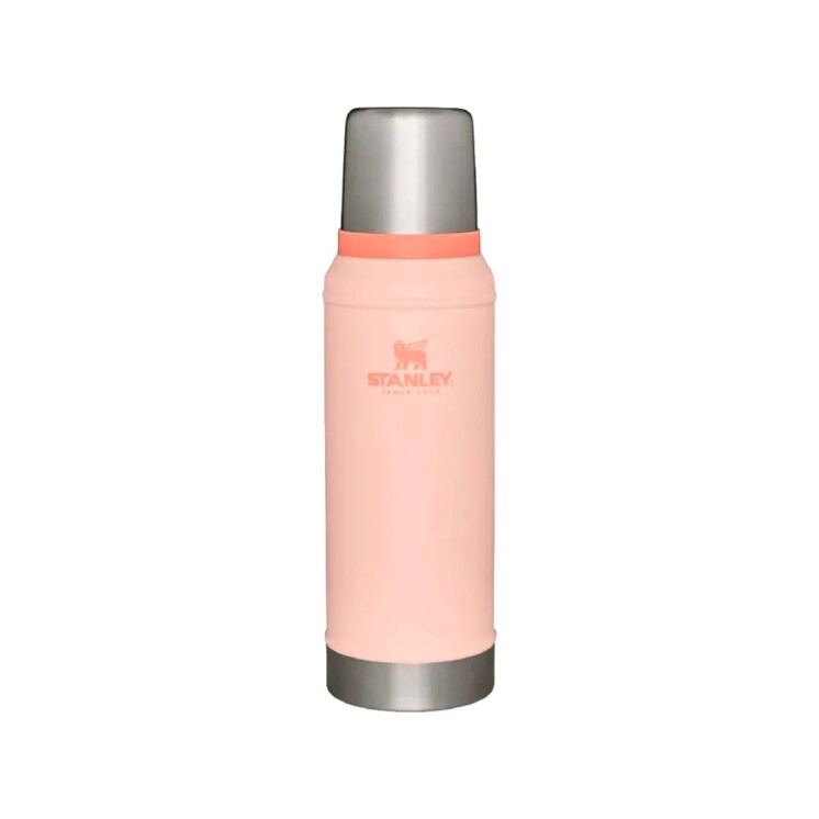 Termo Stanley Classic 591 ml con Tapón Cebador Rosa