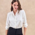 Imagen de Blusa Cuello Mao - Off White