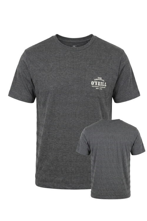 Remera O'Neill Heritage Pocket Series Gris Oscuro