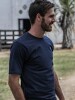 Remera algodón Azul