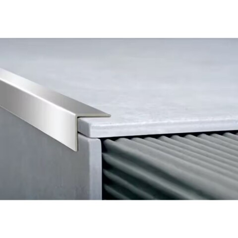 Aluminio tapacanto 16x16mm 2.5mt natural Aluminio Tapacanto 16x16mm 2.5mt Natural