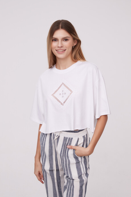 Remera Huan Blanco