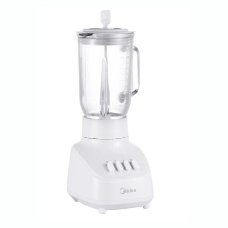 Licuadora MIDEA MJ-BL6008BWW 600W Jarra de Vidrio 1L Licuadora MIDEA MJ-BL6008BWW 600W Jarra de Vidrio 1L