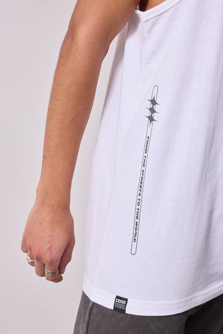 MUSCULOSA SALCO DIXIE Blanco